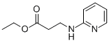 N-[2]PYRIDYL-B-ALANIN-ETHYL ESTER Struktur