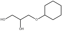 1,2-Propanediol, 3- (cyclohexyloxy)- Structure