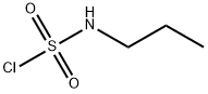 N-プロピルスルファモイルクロリド 化学構造式