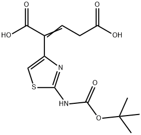 2-(2-tert-Butoxycarbonylaminothiazol-4-yl)-2-pentenedioic acid|2-(2-叔丁氧羰基氨基噻唑-4-基)-2-戊烯二酸