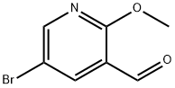 5-BROMO-2-METHOXY-PYRIDINE-3-CARBALDEHYDE Structure