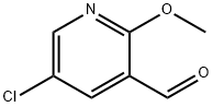 5-CHLORO-2-METHOXYNICOTINALDEHYDE Structure