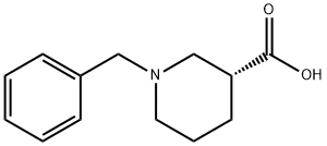 (3R)-1-benzylpiperidine-3-carboxylic acid Struktur