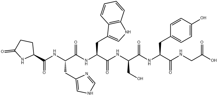 GONADOTROPIN-RELEASING HORMONE (1-6) TRIFLUOROACETATE SALT Struktur