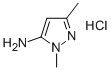 1,3-二甲基-吡唑-5-基胺盐酸盐,103068-64-0,结构式