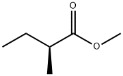 Methyl (2S)-2-methylbutanoate 化学構造式