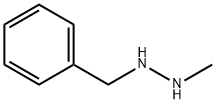 1-メチル-2-ベンジルヒドラジン 化学構造式