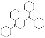 1,3-BIS(DICYCLOHEXYLPHOSPHINO)PROPANE Structure