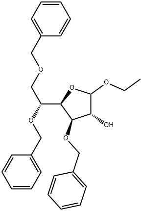 三苄糖甙 结构式