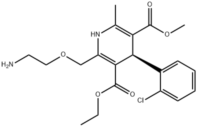 右旋氨氯地平, 103129-81-3, 结构式