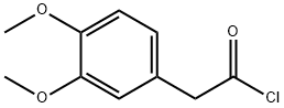 (3,4-二甲氧基苯基)乙酰氯, 10313-60-7, 结构式