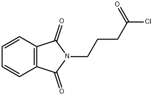1-(2-PhthaliMidobutanoyl)chloride, 10314-06-4, 结构式