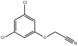 3,5-ジクロロフェノキシアセトニトリル 化学構造式