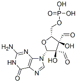 guanosine 2',3'-dialdehyde 5'-phosphate Structure