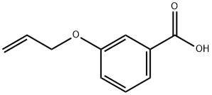 3-(アリルオキシ)安息香酸 化学構造式