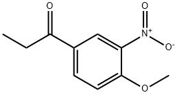 3-nitro-4-methoxypropiophenone  Struktur