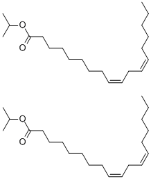 (Z)-ヘキサトリアコンタン-18-エン二酸ジイソプロピル 化学構造式