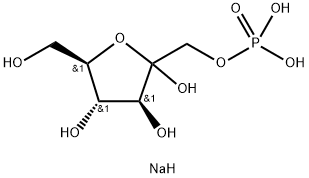 D-FRUCTOSE 1-PHOSPHATE SODIUM SALT Structure