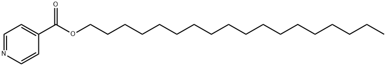 异烟酸十八醇酯, 103225-02-1, 结构式