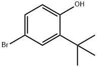 2-叔丁基-4-溴苯酚,10323-39-4,结构式