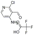 4-氨基-2-氯-3-吡啶甲醛 2,2,2-三氟乙酸盐, 1032350-07-4, 结构式