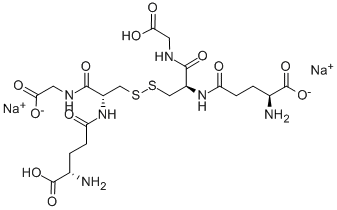 GLUTATHIONE DISODIUM SALT OXIDIZED FORM Structure