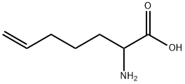 (D,L)-2-AMINO-HEPT-6-ENOIC ACID 结构式