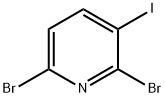 2,6-二溴-3-碘吡啶 结构式