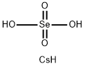 dicesium selenate Struktur