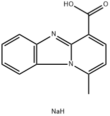 1-Methylpyrido[1,2-a]benzimidazole-4-carboxylic acid sodium salt|