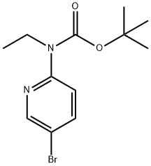 tert-Butyl 5-bromopyridin-2-yl(ethyl)carbamate Structure