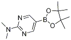 N,N-diMethyl-5-(4,4,5,5-tetraMethyl-1,3,2-dioxaborolan-2-yl)pyriMidin-2-aMine Structure