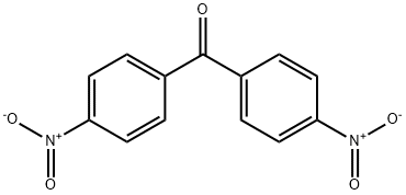 bis(4-nitrophenyl)methanone, 1033-26-7, 结构式