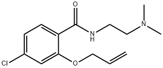2-(알릴옥시)-4-클로로-N-[2-(디메틸아미노)에틸]벤즈아미드