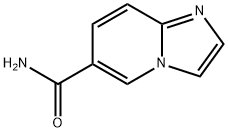イミダゾ[1,2-A]ピリジン-6-カルボキサミド 化学構造式