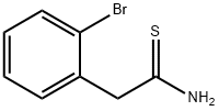 2-(2-bromophenyl)ethanethioamide Structure
