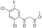 METHYL 3-(2,4-DICHLORO-5-FLUOROPHENYL)-3-OXOPROPIONATE Structure