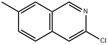 3-氯-7-甲基异喹啉, 1033201-77-2, 结构式