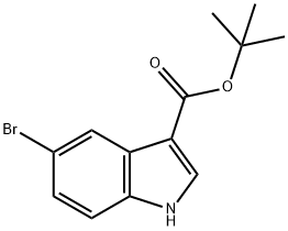 1H-Indole-3-carboxylic acid, 5-broMo-, 1,1-diMethylethyl ester