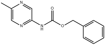 Benzyl 5-methylpyrazin-2-ylcarbamate,  2-(Benzyloxycarbonylamino)-5-methylpyrazine Struktur