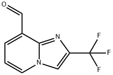 IMidazo[1,2-a]pyridine-8-carboxaldehyde, 2-(trifluoroMethyl)- Structure