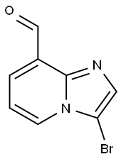 IMidazo[1,2-a]pyridine-8-carboxaldehyde, 3-broMo- Struktur