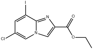 6-Chloro-8-iodo-imidazo[1,2-a]pyridine-2-carboxylic acid ethyl ester|
