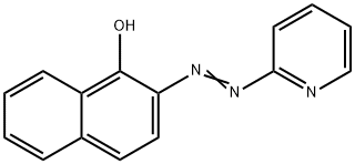 2-(2-吡啶偶氮)-1-萘酚,10335-31-6,结构式