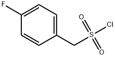 (4-フルオロフェニル)メタンスルホニルクロリド 化学構造式