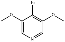 4-BroMo-3,5-diMethoxy-pyridine Structure