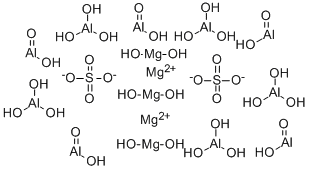 铝镁屈特,103371-30-8,结构式