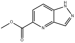 4-氮杂吲唑-5-甲酸甲酯, 1033772-23-4, 结构式