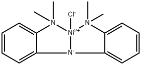 ビス[(2-ジメチルアミノ)フェニル]アミン ニッケル(II)クロリド 化学構造式