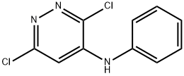 3,6-DICHLORO-4-PHENYLPYRIDAZINE 结构式